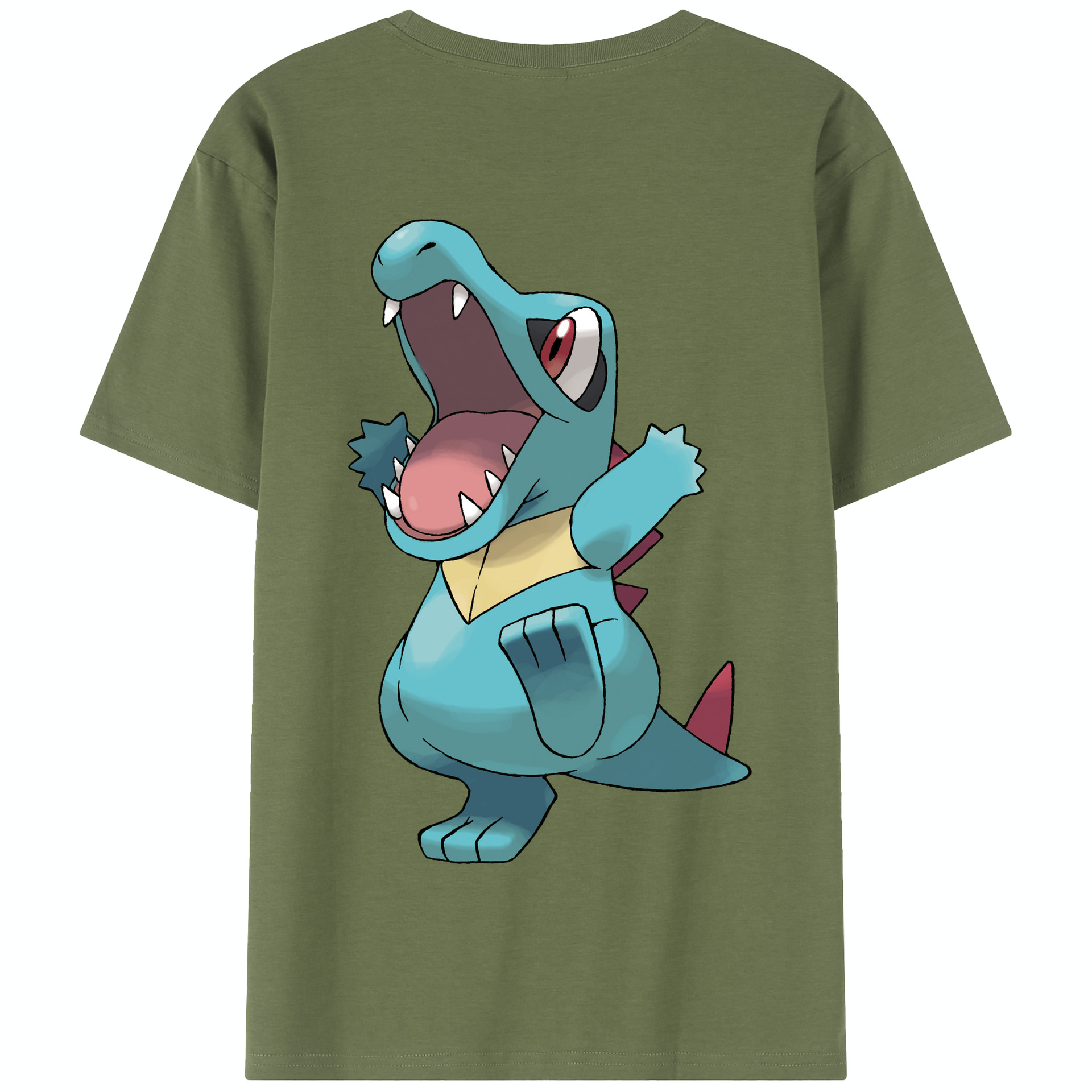 （画像用） ポケットモンスター Pokémon 綿100％半袖Tシャツ（背面プリント）